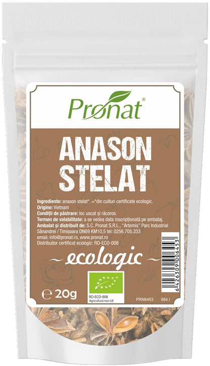 Anason stelat bio, 20g Pronat