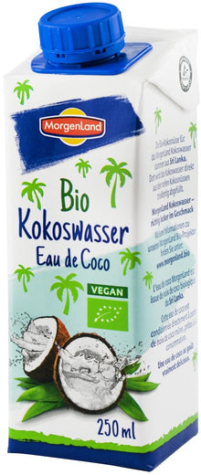 Apa de cocos, bio, 250ml Morgenland