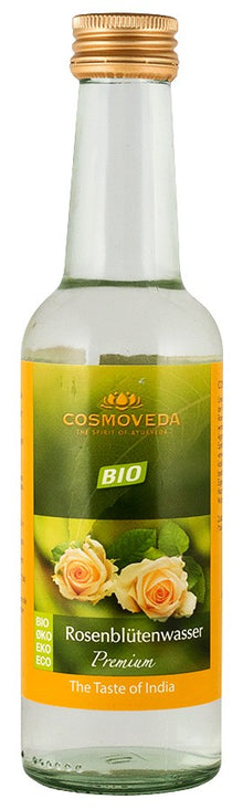 Apa de trandafiri bio premium, 250ml Cosmoveda