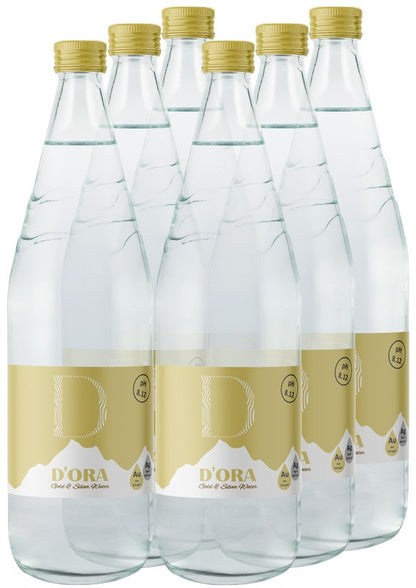 Apa Gold Water D'ora, bax 6x1000ml, sticla