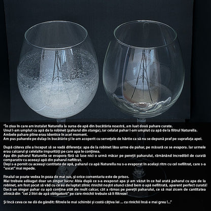 Aparat de purificare a apei prin osmoza inversa, model Naturella Acquasystem