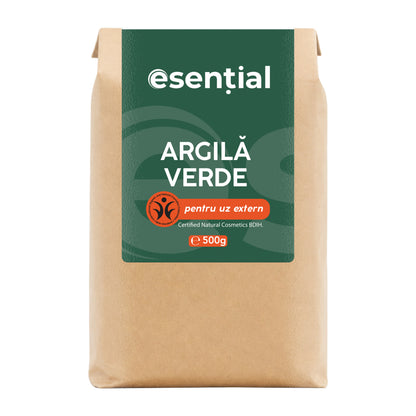 Argila verde fina, pentru uz extern, 500g Argital Esential