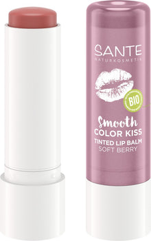 Balsam bio de buze Soft Berry, Sante