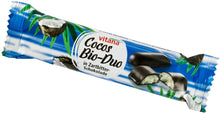 Batoane bio de cocos in ciocolata neagra, 40g Vitana