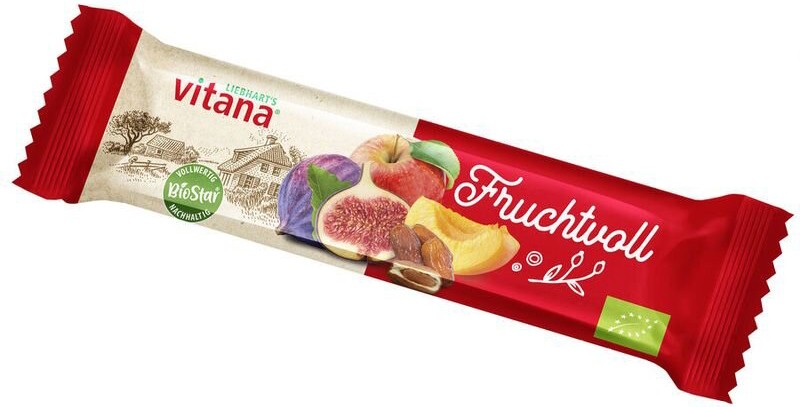 Baton bio de fructe, 40g Vitana