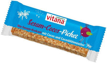 Baton bio de susan crocant cu nuca de cocos si zahar de cocos, 35g Vitana
