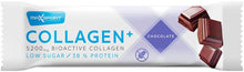 Baton proteic cu Colagen+ si ciocolata, 40g Max Sport