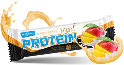 Baton proteic cu mango si glazura de iaurt, 60g Max Sport