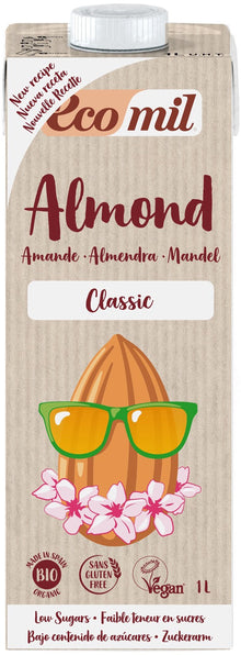 Bautura bio de migdale Clasic, 1000ml Ecomil