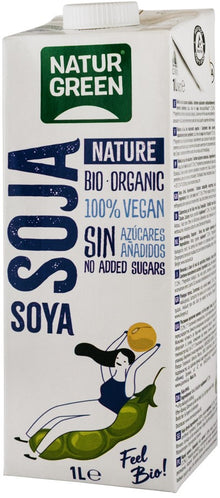 Bautura de soia bio, natur, 1000ml Natur Green