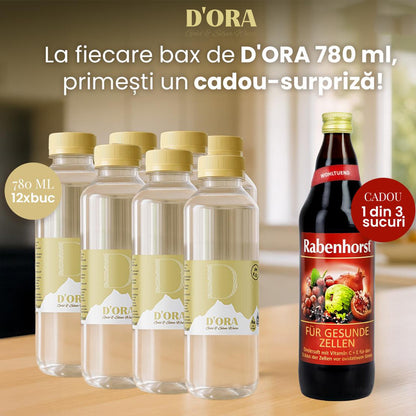 Bax apa Gold Water D'ora, bax 12x780ml, pet