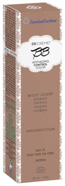 BB cream antiaging control color Bronze, SPF 15, 30ml Esentialaroms