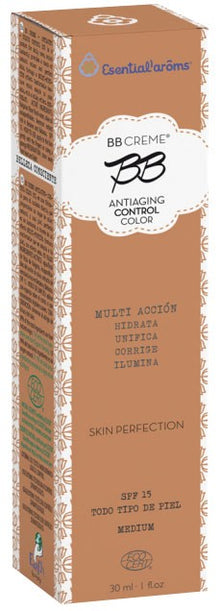 BB cream antiaging control color Medium, SPF 15, 30ml Esentialaroms