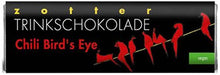 Bio + fair baton de ciocolata calda Chili Bird`s Eye, 22g Zotter