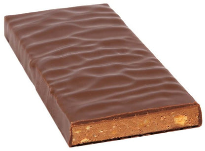 Bio + fair ciocolata neagra cu lapte, umpluta cu nuci, 70g Zotter