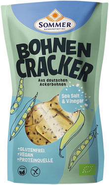 Biscuiti bio din bob cu sare de mare si oțet, fara gluten, 100g Sommer