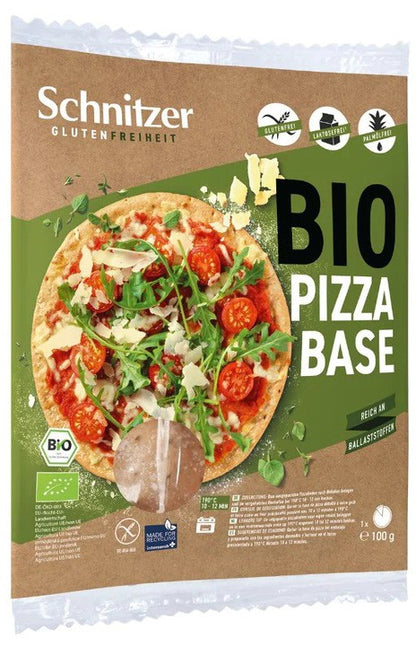 Blat de pizza bio fara gluten, 140g Schnitzer Gluten Free