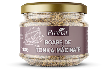 Boabe de tonka macinate 10g Pronat