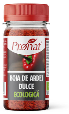 Boia bio de ardei dulce, 60g Pronat