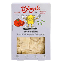 Bolo-licios Paste Ravioli Bolognese bio vegane, 250g D`Angelo