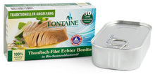 Bonito file de ton in ulei bio de floarea soarelui, 120g Fontaine