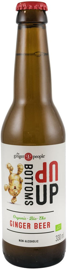 Bottoms Up Bere bio de ghimbir fara alcool, 330ml the Ginger People