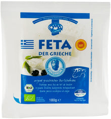 Branza feta bio originala in stil grecesc, din lapte de oaie si capra, in saramura putin sarata, 200g Bioverde