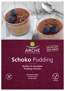 Budinca bio de ciocolata, 50g Arche Naturkuche
