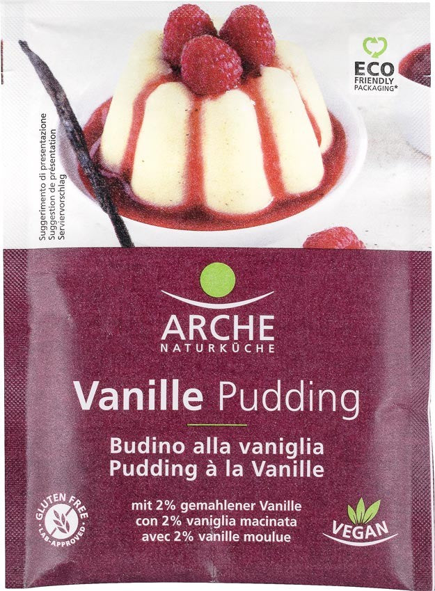 Budinca bio de vanilie, 40g Arche Naturkuche