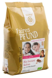 Cacao instant bio si fairtrade, 500g Gepa