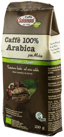 Cafea bio 100% Arabica, 250g Salomoni Cafe