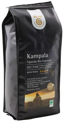 Cafea bio boabe Kampala, 250g Gepa