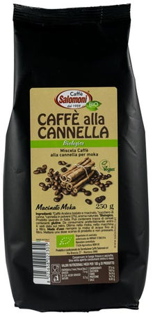 Cafea bio cu scortisoara 250g Salomoni Cafe