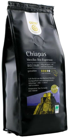 Cafea bio si fairtrade macinata Chiapas Mexico Espresso, 250g Gepa