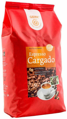 Cafea boabe Expresso Cargado, 1000g Gepa