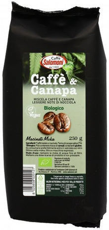 Cafea si canepa bio 250g Salomoni Cafe