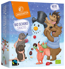 Calendar de Crăciun cu ciocolata bio Landgarten