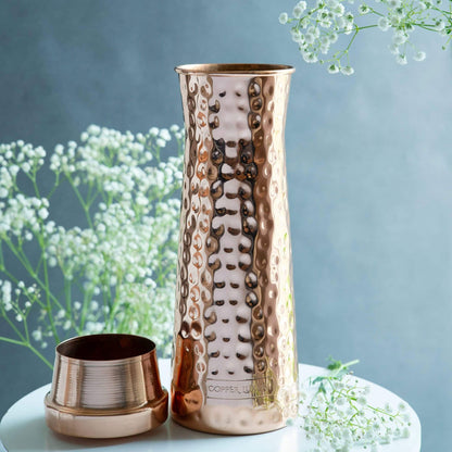 Carafa din cupru luxury ciocanit, 1200ml Forrest & Love