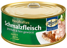 Carne grasa de porc condimentata fin, 300g Keunecke