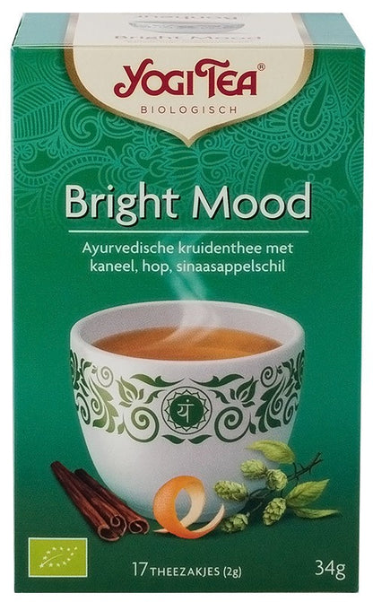 Ceai bio Buna Dispozitie, 17 pliculete 34g Yogi Tea
