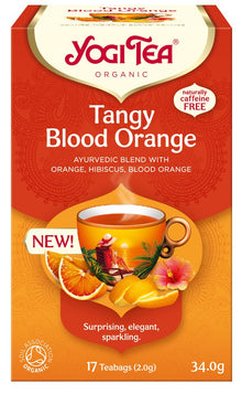 Ceai bio cu portocale rosii, 17 pliculete a 2,0g / 34,0g Yogi Tea