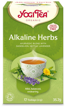 Ceai bio din plante alcaline, 17 pliculete x 2.1g, (35.7g) Yogi Tea