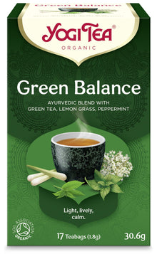 Ceai bio Echilibru Verde, 17 pliculete 30.6g Yogi Tea