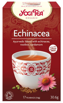 Ceai bio echinaceea, 17 pliculete 30.6g Yogi Tea