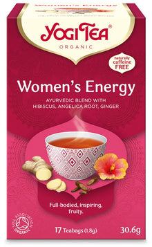Ceai bio Energie pentru Femei, 17 pliculete x 1.8g, (30.6g) Yogi Tea