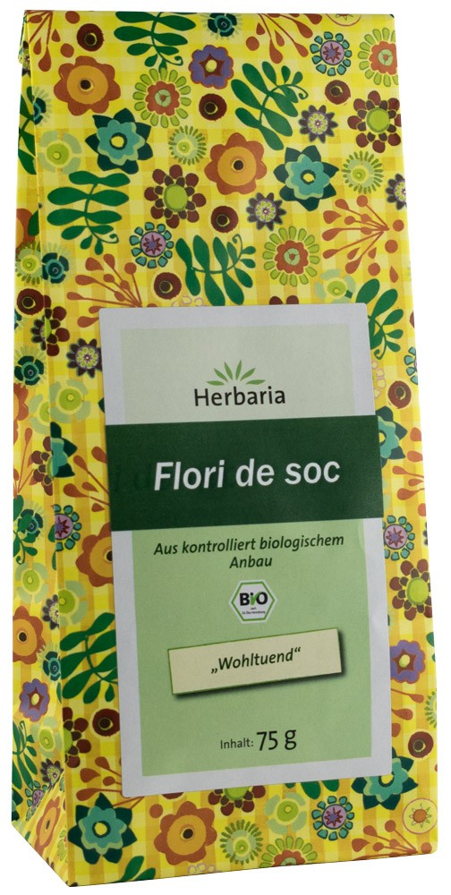Ceai bio flori de soc, 75g Herbaria