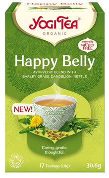 Ceai bio Happy Belly, 17 pliculete a 1,8g / 30,6 Yogi Tea