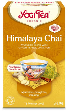 Ceai bio Himalaya, 17 pliculete 34g Yogi Tea