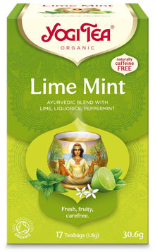 Ceai bio Lamaie si Menta, 17 pliculete x 1.8g (30.6g) Yogi Tea
