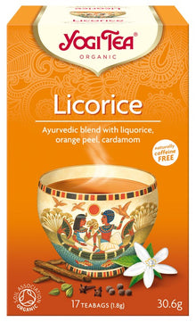 Ceai bio Lemn Dulce, 17 pliculete 30.6g Yogi Tea